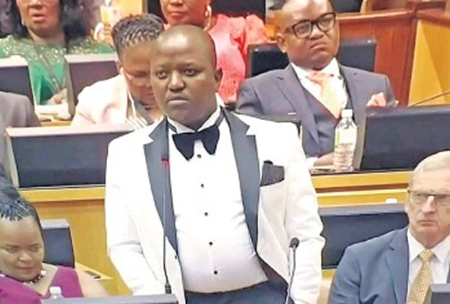 ANC MP Boy Mamabolo who accused Julius Malema of abusing his wife exposed by angry baby mama