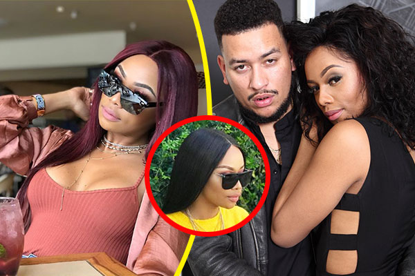 Former side chick Bonang Matheba issues special request as AKA and DJ Zinhle break up again