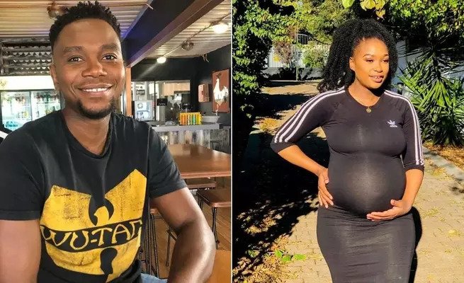 Actress Zola Nombona shares sweet father's day message to her baby daddy Thomas Gumede