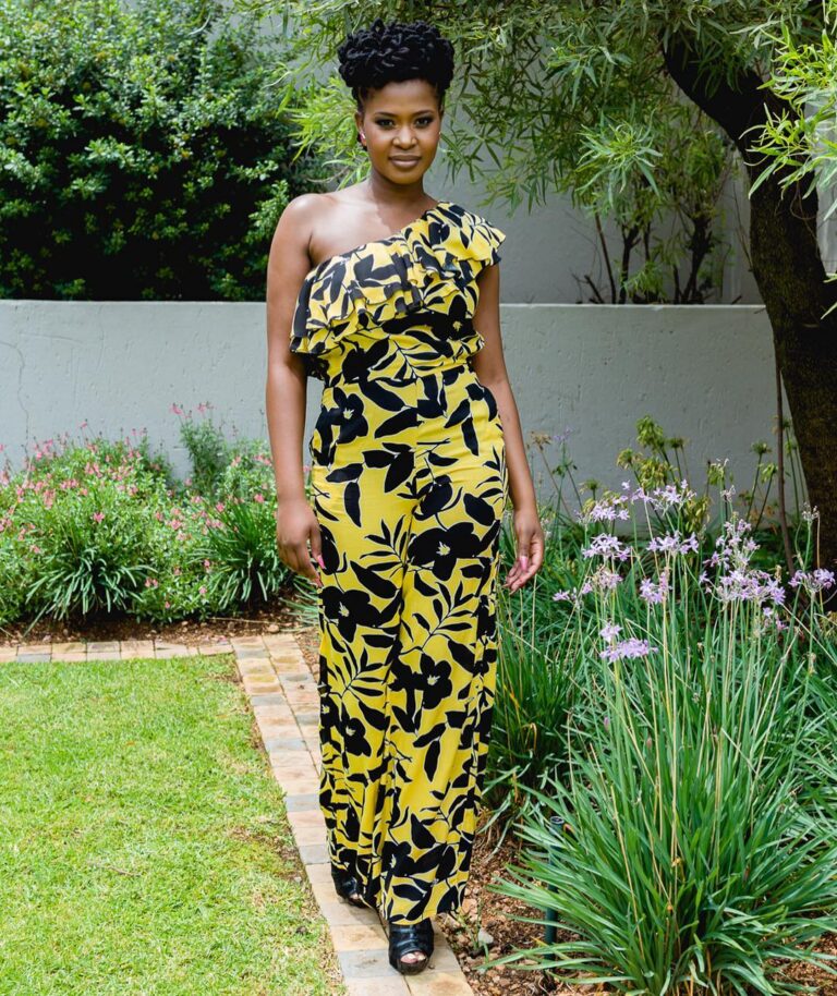 Actress Zenande Mfenyana Gives Birth to a Baby Girl