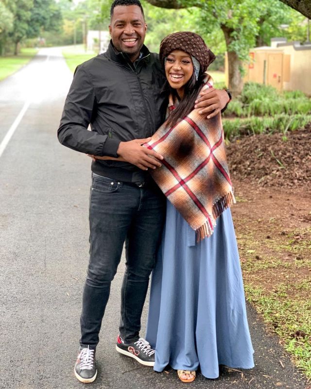 Itu Khune And Wife, Sphelele Celebrate Three Years Wedding Anniversary