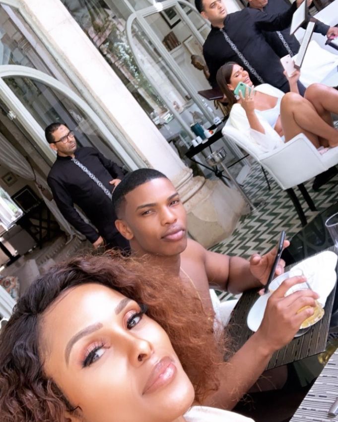 Blood and Water Star Thabang Molaba and Influencer Kefilwe Mabote Spark Dating Rumours – Photos