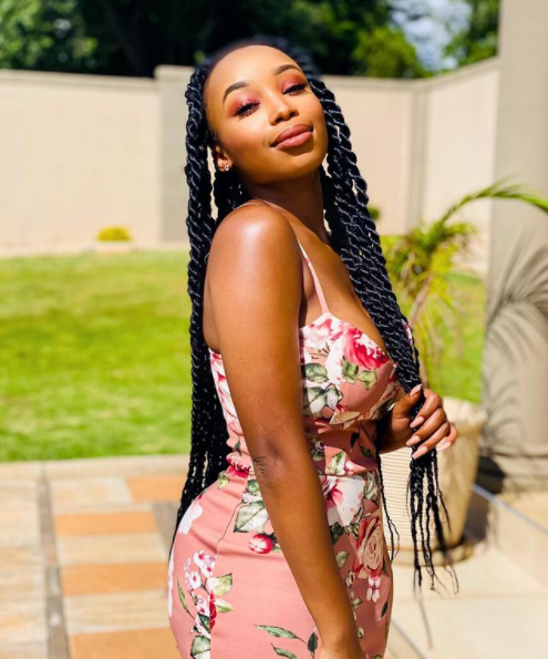 Pics: Actress Candice Modiselle reveals a piece of her privates in skirt