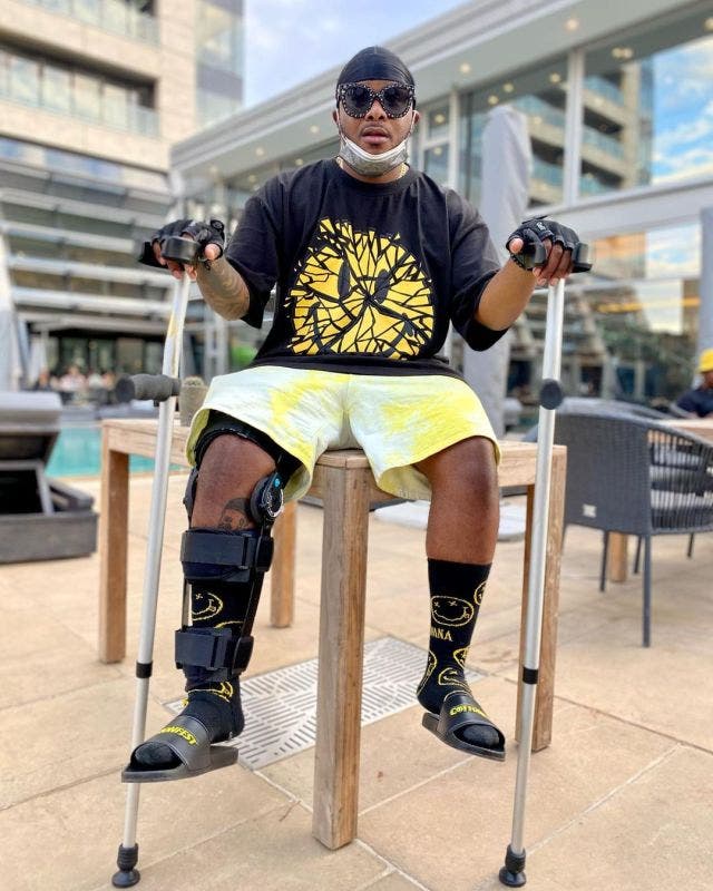 Watch Mzansi Worried As Major League’s Bandile Is Now In A Wheelchair