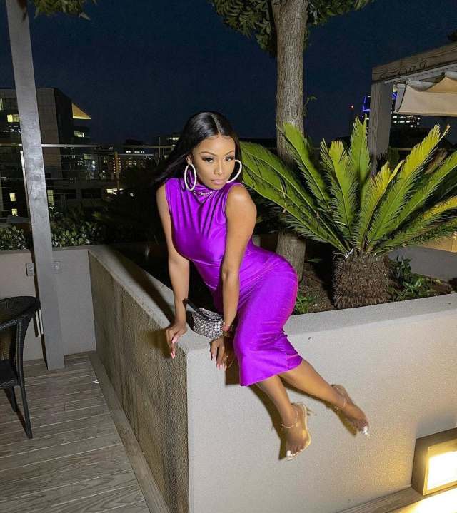 Bonang Matheba back on social media with beautiful pictures