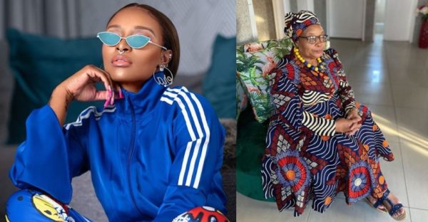 DJ Zinhle touching message to her mother as she celebrates birthday today