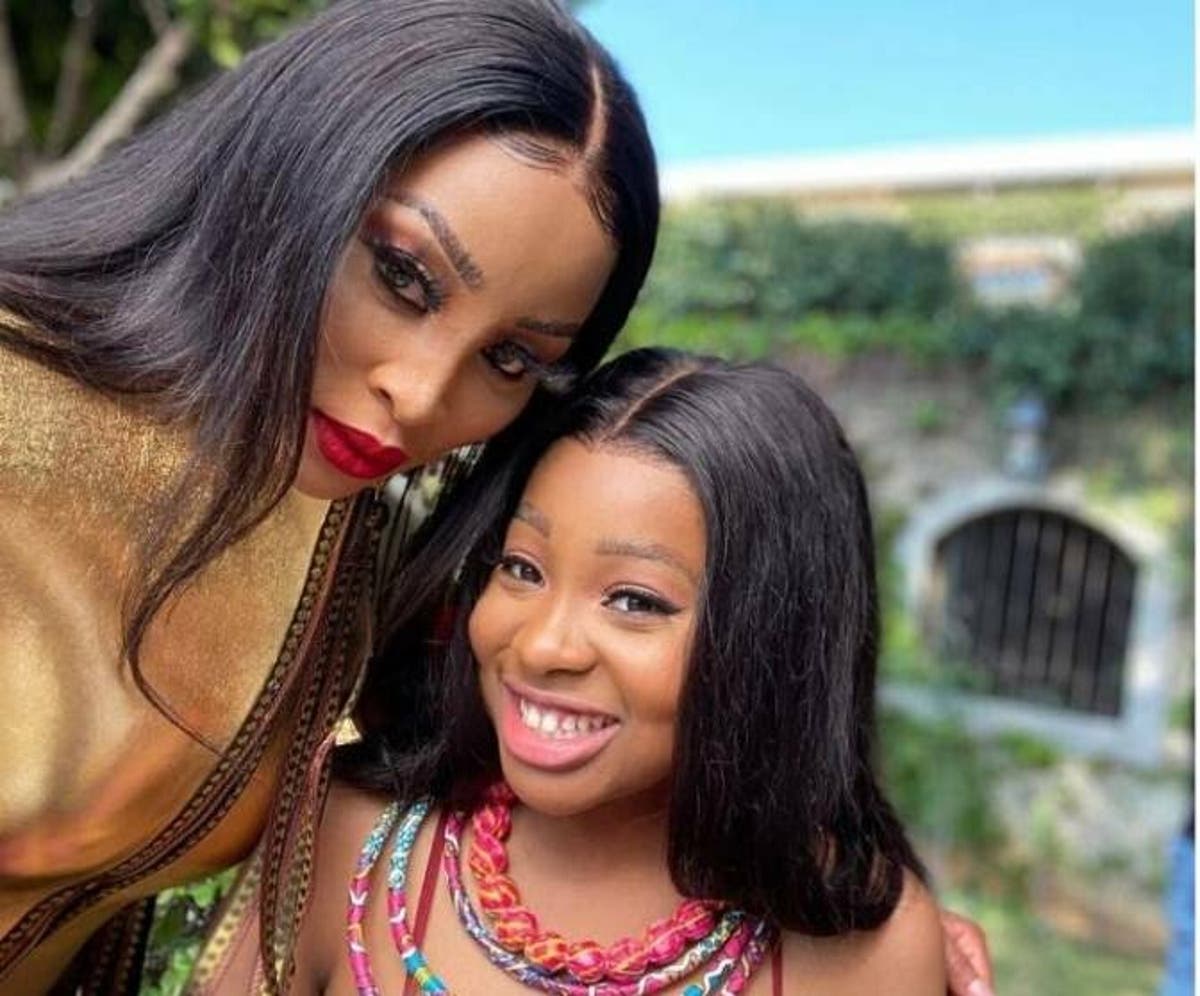 Pics: Khanyi Mbau and daughter serve mother daughter goals