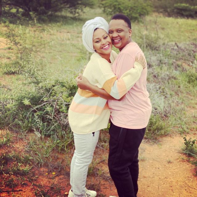 Letoya Makhene shares pictures of her most adorable moments with Lebo Keswa