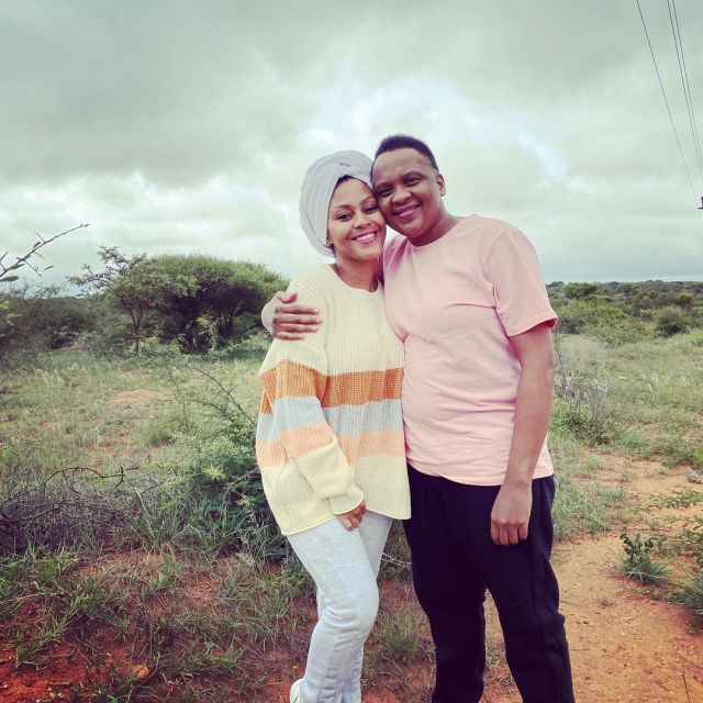 Letoya Makhene shares pictures of her most adorable moments with Lebo Keswa