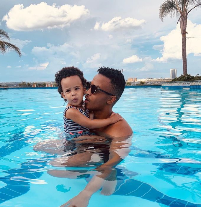 Actor Oros Mampofu serves father-daughter goals – Video
