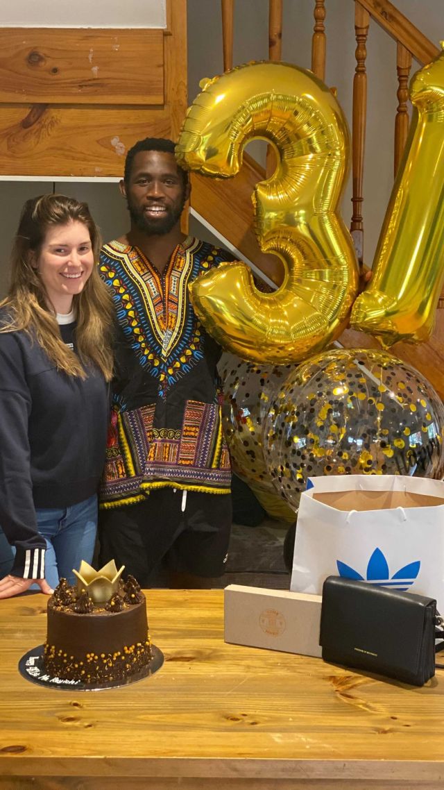 Siya Kolisi celebrates wife Rachel’s birthday with a sweet message