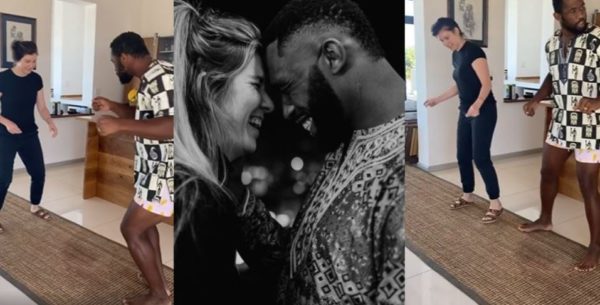 Watch: Siya Kolisi’s wife Rachel, leaves Mzansi in stitches with her poor dance moves