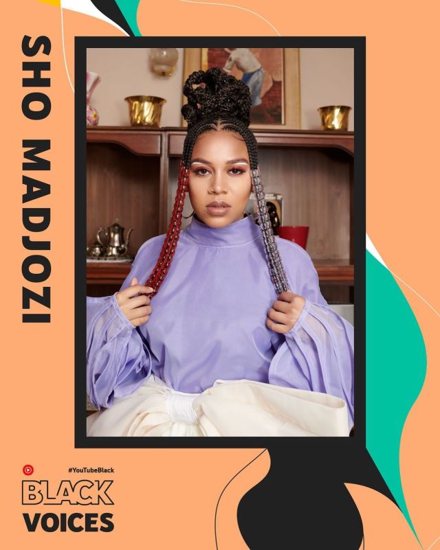 Sho Madjozi selected as part of the #YouTubeBlackVoices Class of 2021