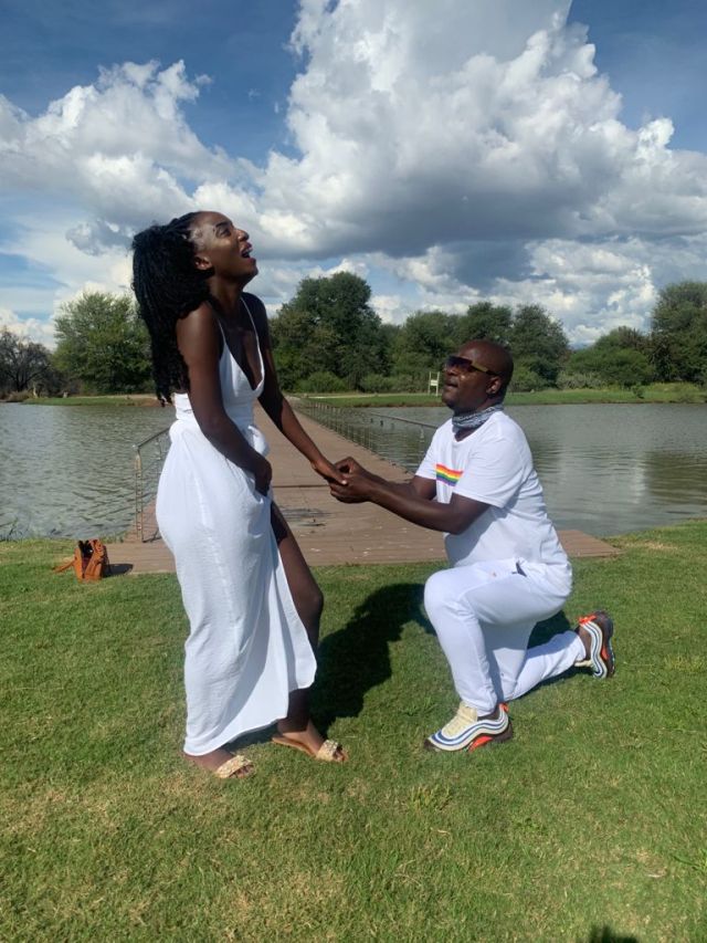 Actor Kenneth Mashaba (Seputla Sebogodi) gets engaged again