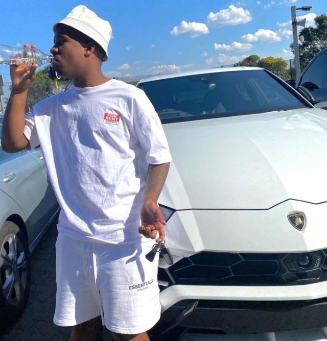 Cars millionaire Shauwn Mkhize’s son Andile drives