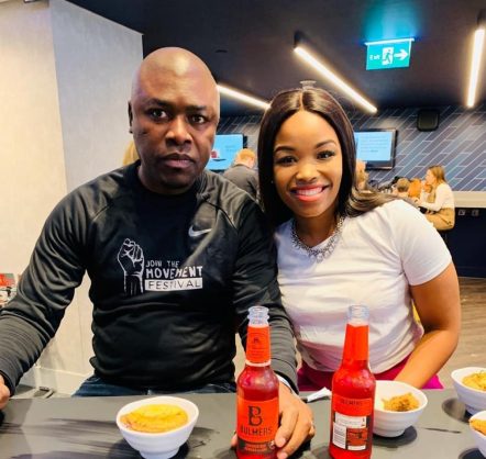 Isibaya actress Zinhle Mabena pushed hubby Robert down the stairs & stabbed him, their child reveals all