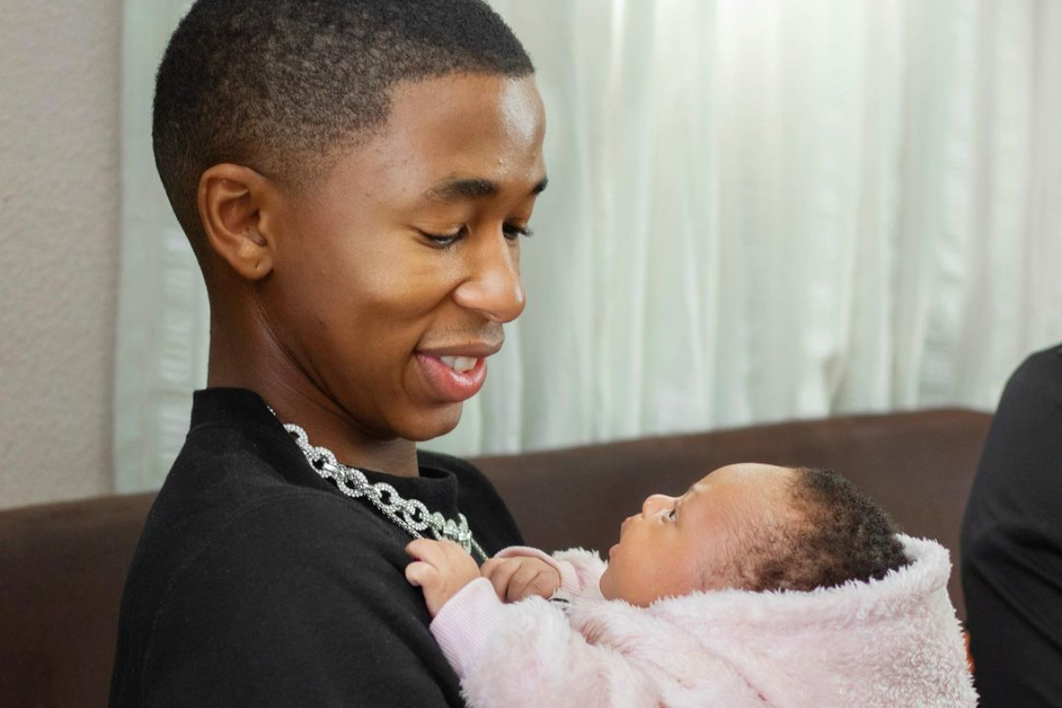 Lasizwe Dambuza Celebrates His Daughter