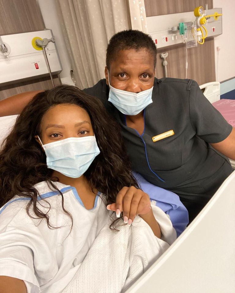 Well wishes messages pour in for Pearl Modiadie
