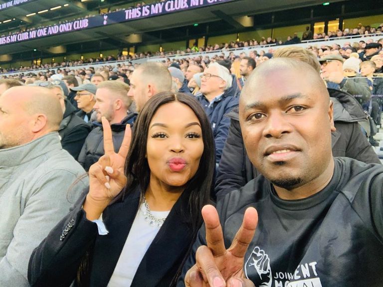 Isibaya actress Zinhle Mabena pushed hubby Robert down the stairs & stabbed him, their child reveals all
