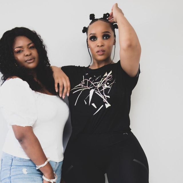Sbahle Mpisane celebrates 15 years of friendship with bestie