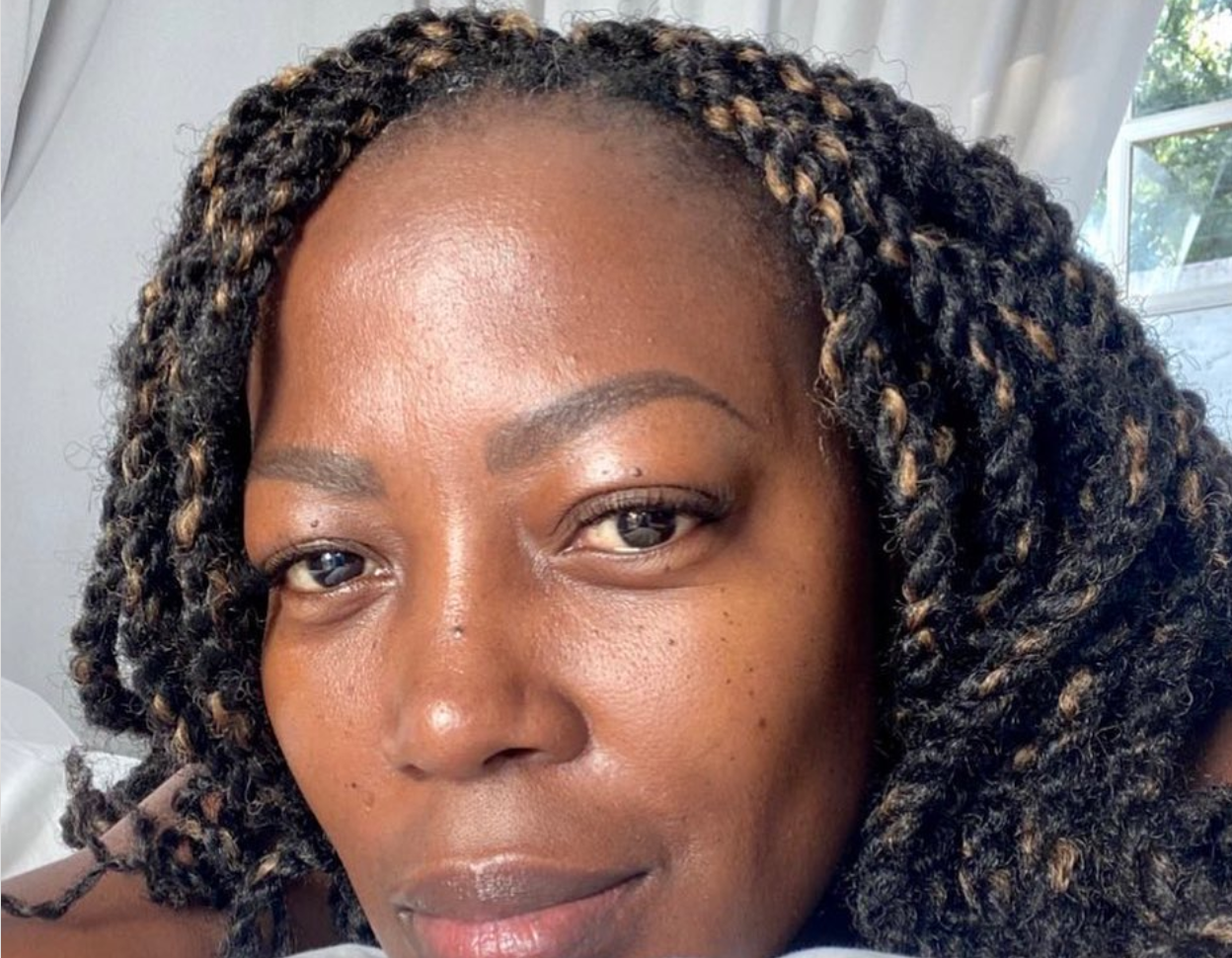 Rami Chuene Shares A No Make-up Photo Of Herself