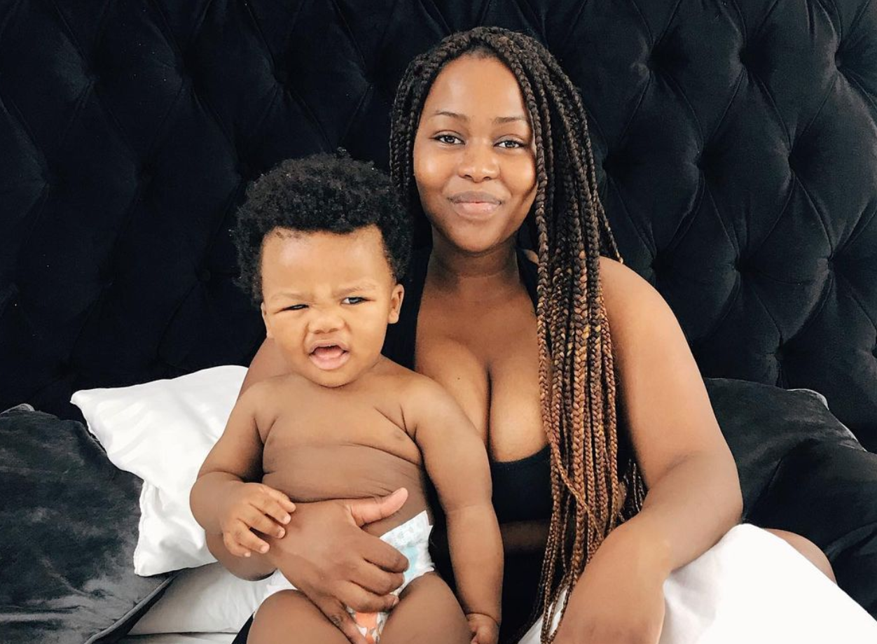 ‘This Time Last Year I Was Sick & Tired Of Being Pregnant’ – Sibulelo Manamatela Recounts Her Pregnancy Days