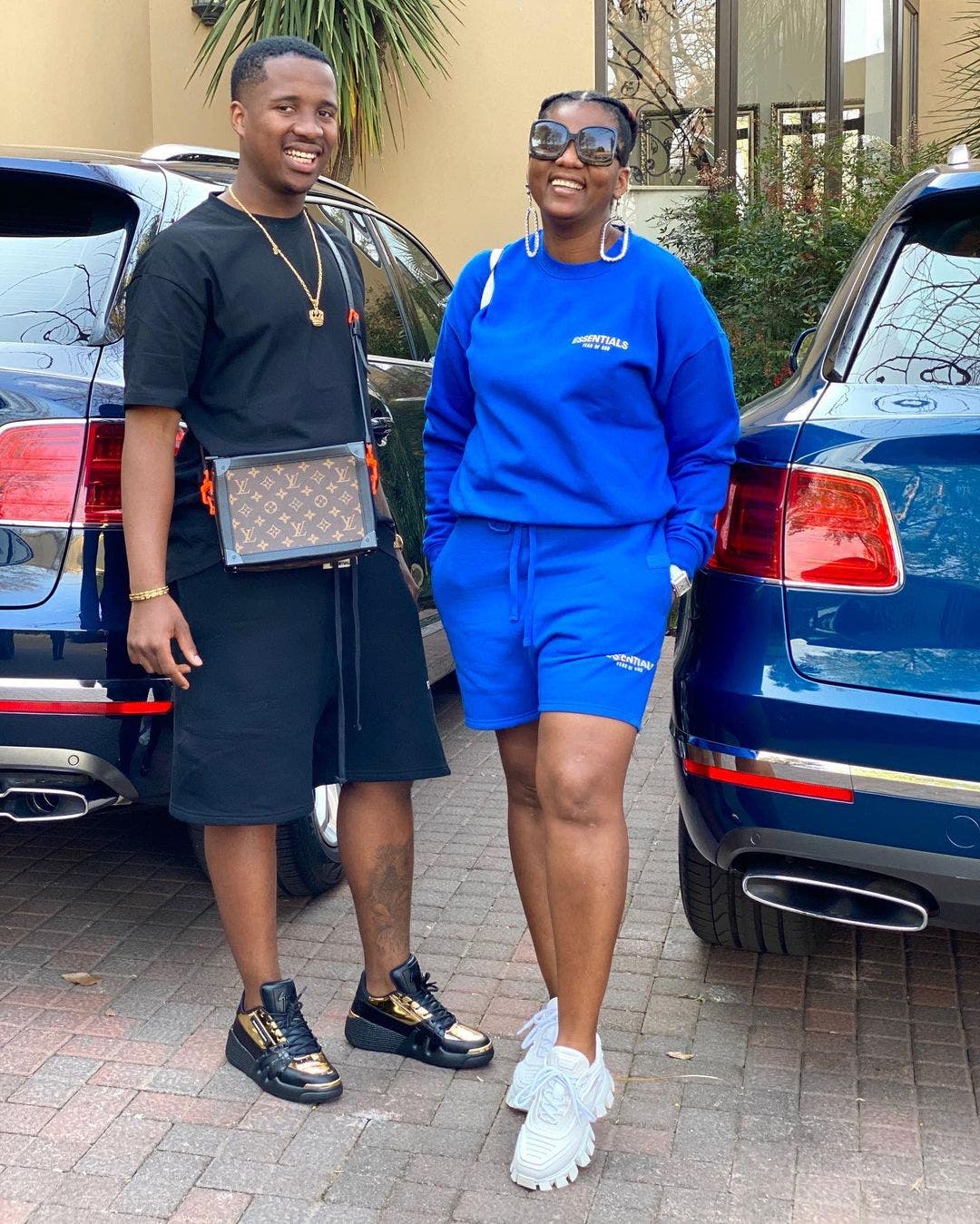 Shauwn Mkhize hits back at people making fun of her son Andile Mpisane