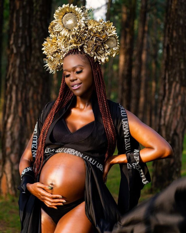 The Queen Actress Sibusisiwe Jili is pregnant
