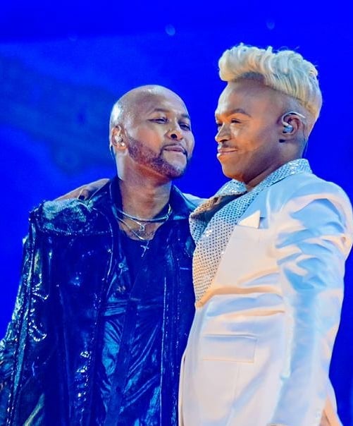 Watch: Vusi Nova shows off a beautiful gift from Somizi