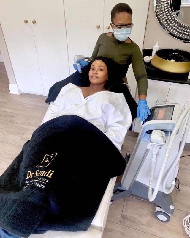 Gomora star Thembi Seete goes for anti-aging treatment