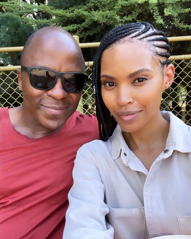 Gail Mabalane and Kabelo celebrates 8th wedding anniversary