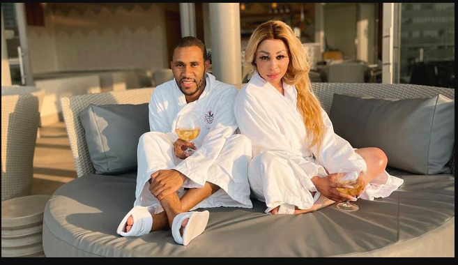 Khanyi Mbau makes her new man Instagram official