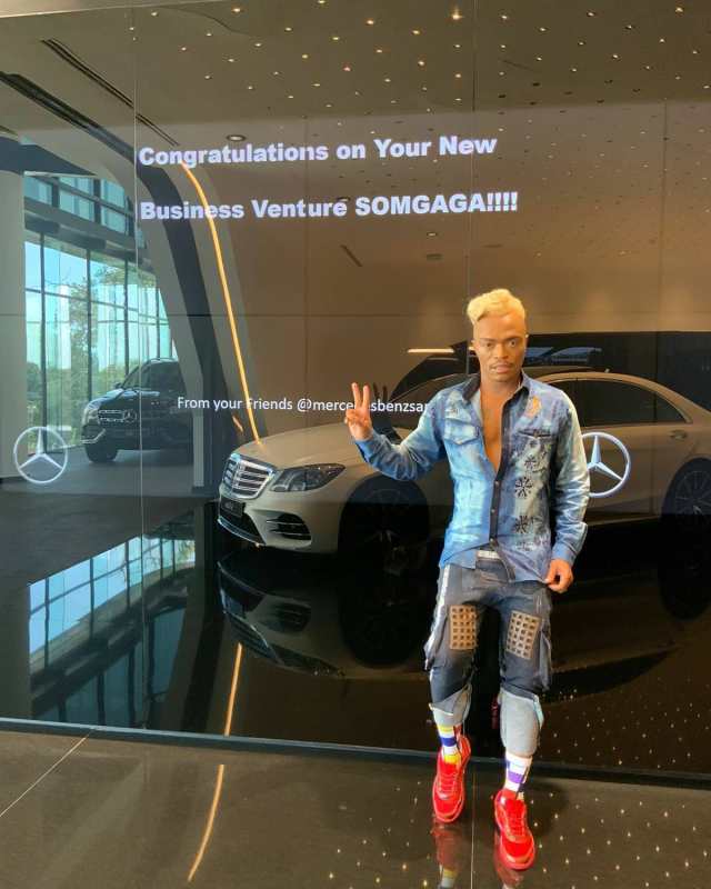 Somizi Joins The Mercedes The Benz Family