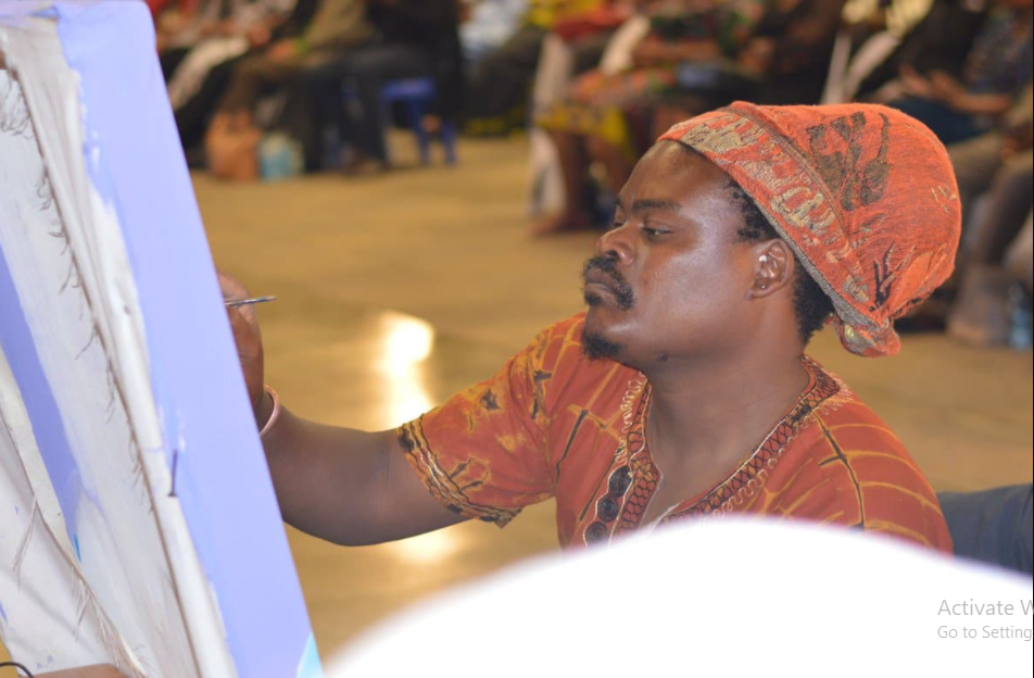 Rasta Applauded For Impressive Painting Of The Late King