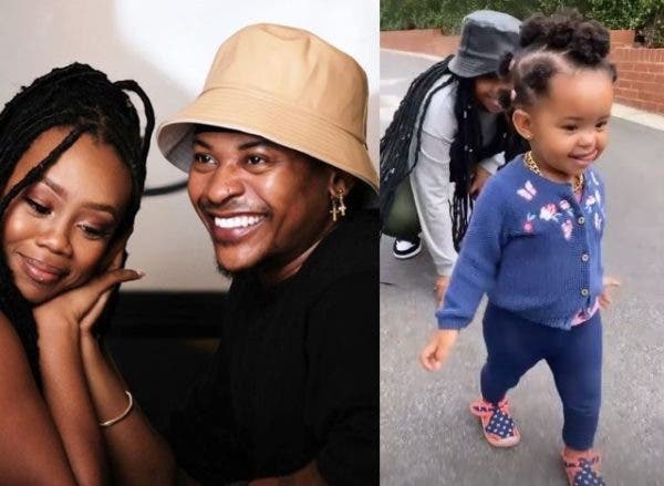 Watch: Bontle Modiselle and Priddy Ugly’s daughter rocks a gold chain