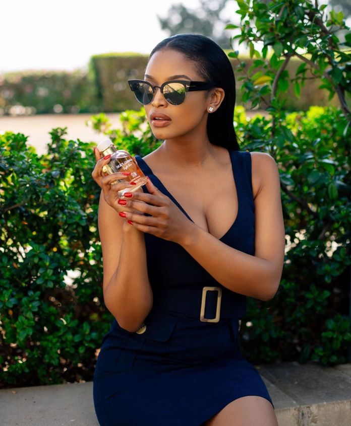 South African actress Ayanda Thabethe turns 35 today