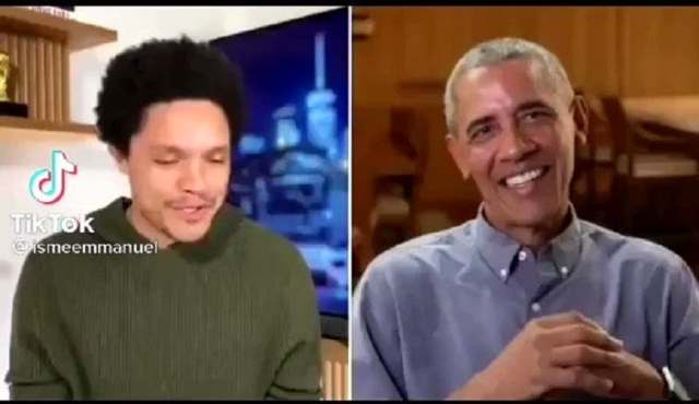 I’m nothing like you – Former President of America, Barack Obama throws Trevor Noah under the bus