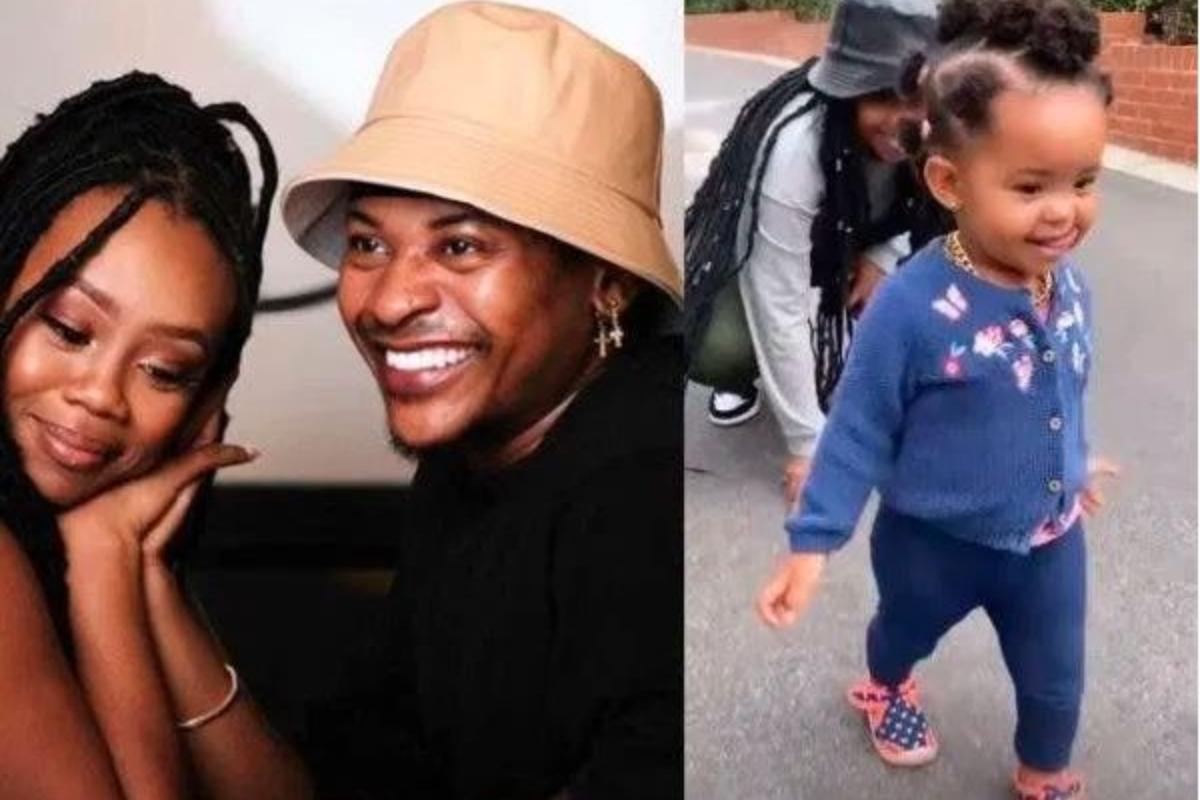 Bontle Modiselle And Priddy Ugly’s Daughter Rocks A Gold Chain