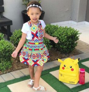 AKA and DJ Zinhle’s 5-year-old daughter Kairo under fire after paying tribute to late King Goodwill Zwelithini