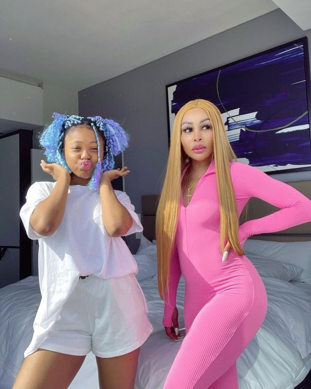 Mzansi celebrities serving cute mommy-daughter goals – Photos