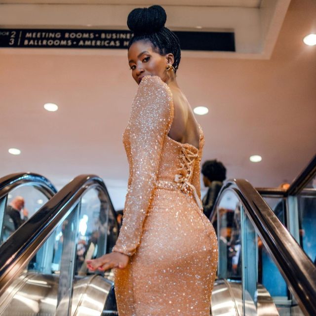 South African actress Mzansi Celebs Show Up For Masasa Mbangeni On Her Birthday