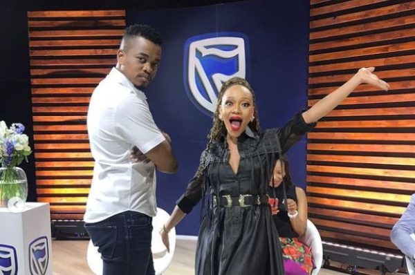 Thando Thabethe and Mpho Popps take dance lessons from Master KG – Video