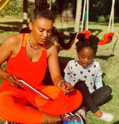 Pearl Thusi pens a sweet message to celebrate her daughter Okuhle’s birthday