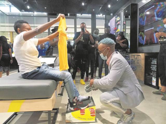 Somizi puts Mamelodi on a standstill after surprise visit