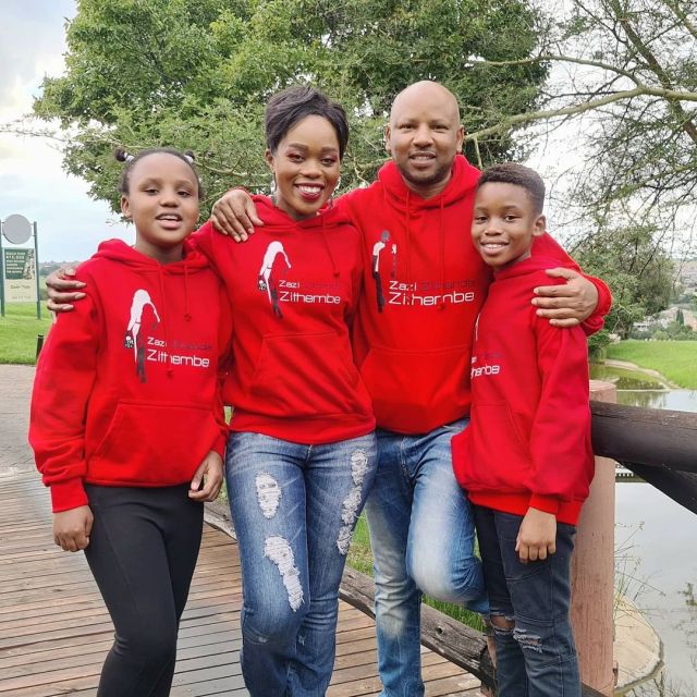 Meet Scandal actress Lusanda Mbane aka Boniswa’s husband and kids