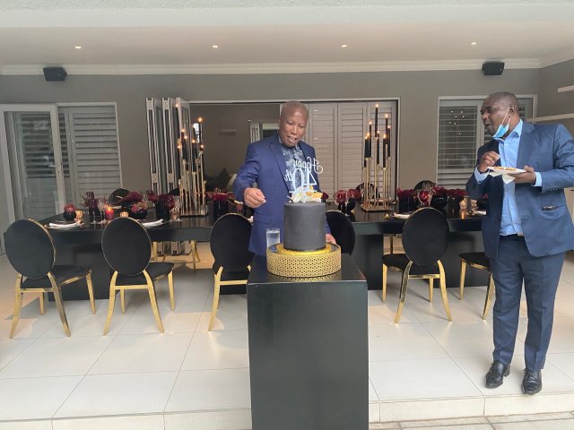 Inside Julius Malema’s 40th Birthday Dinner – Photos