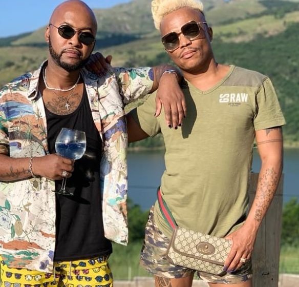 Are Somizi and Vusi Nova showing off engagement rings? – Photos