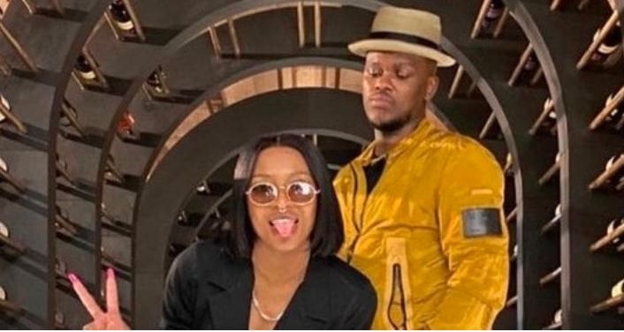 DJ Zinhle’s Boyfriend Murdah Bongz Passes Out After Falling 3 Metres Down The Stairs
