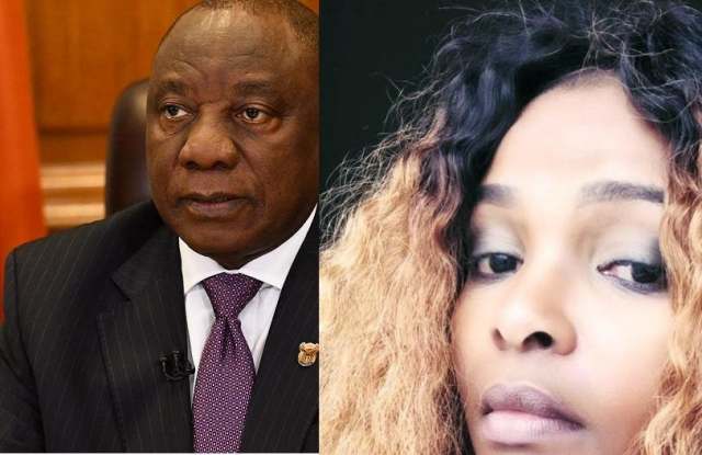 Simphiwe Dana takes aim at President Cyril Ramaphosa