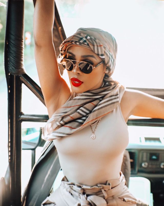 Influencer and stylist Kefilwe Mabote turns 32 today